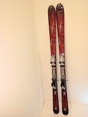   ATOMIC Beta Ride R818 (156cm) Carbon Fiber Snow Skis W/ Marker M1000 Bindings