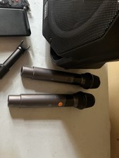 JYX-S55 Portable Karaoke Speaker Machine with 2 Wireless Microphones
