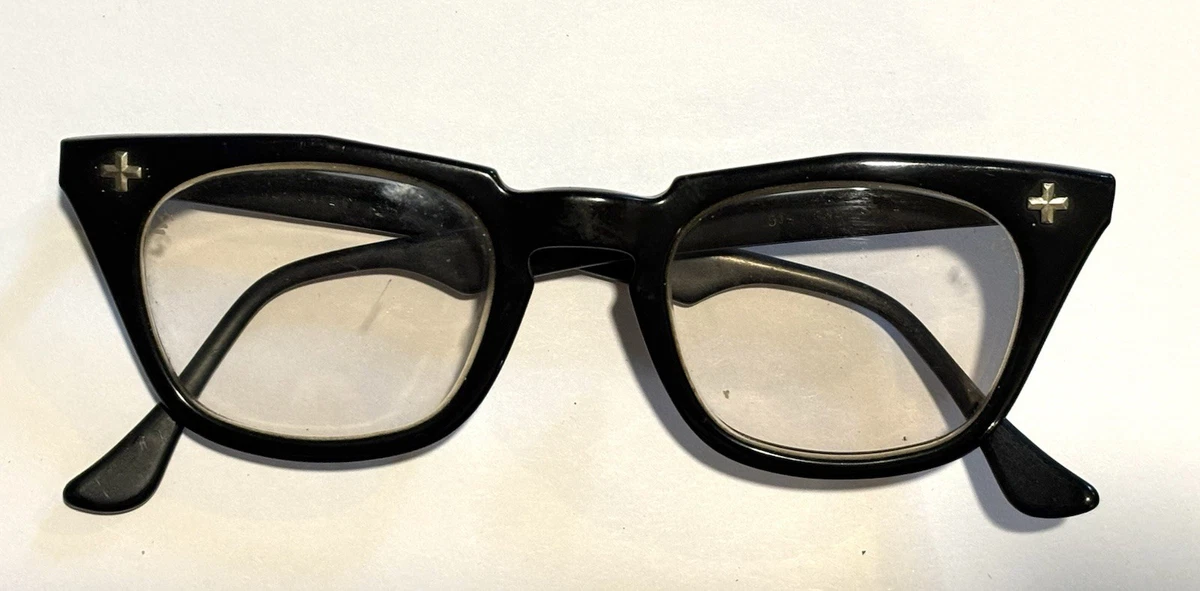 Bausch + Lomb Black Vintage Eyeglasses Safety Glasses for sale | eBay