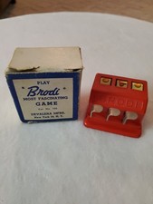 Gioco stimolatore commerciale tascabile slot machine BRODI vintage anni 30-40 
