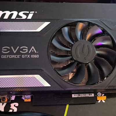 EVGA NVIDIA GeForce GTX 1060 SC 3GB GDDR5 VR Ready DirectX 12 HDMI DP