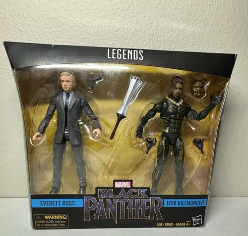Marvel Legends Black Panther - Everett Ross Erik Killmonger 2 Pack