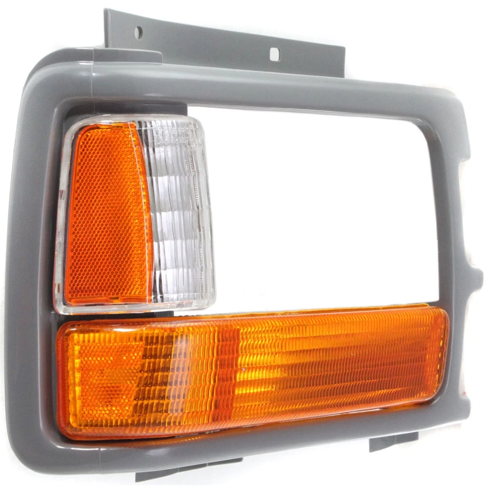 Parking Light For 91-96 Dodge Dakota models w/ gray headlight door Set of 2 - Image 4 of 4