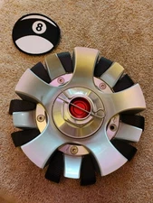 NEW NOS FITTIPALDI RED TOP SilverStone AVUS-3 CARBON FIBER WHEEL CENTER CAP HUB