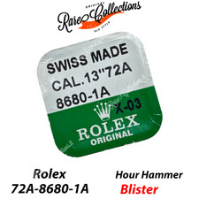 Nuovo NEW Blister Rolex 72A 8680-1A Blister Martello delle Ore, Montato x1 Hour