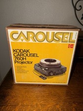 Kodak 760H Carousel Slide Projector w/Tray Manual Remote