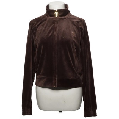 Juicy Couture, Trainingsjacke, Damen, Größe: L, Braun, Elasthan/Polyester #1gI