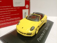 Herpa 1:43 Porsche Coupe Model Porsche 911 Targa 4 GTS Yellow Box Old