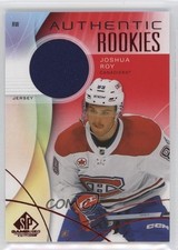2024 Upper Deck SP Game Used Authentic Rookies Red Jersey Joshua Roy Rookie RC
