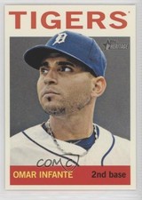 2013 Topps Heritage Omar Infante #165 7k6