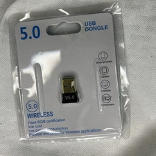 USB Bluetooth 5.0 Adapter Dongle for PC Audio Speaker Headset Keyboard Mouse