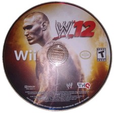 WWE '12 (Nintendo Wii, 2011) Game Only - TESTED - Fast Shipping 