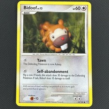 Bidoof 54/100 Common Stormfront Pokemon Near Mint on eBay