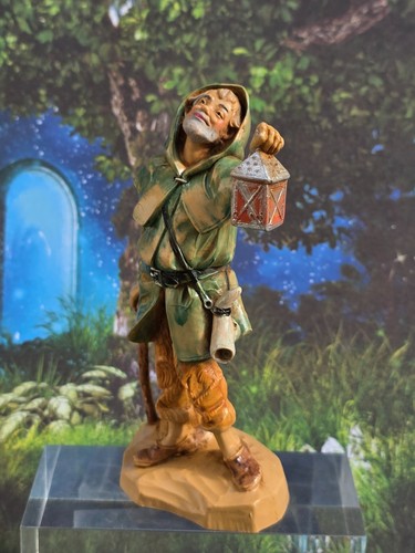 FONTANINI DEPOSE ITALY 5" MORDECAI WATCHMAN NATIVITY VILLAGE FIGURE 72557 - Picture 11 of 15
