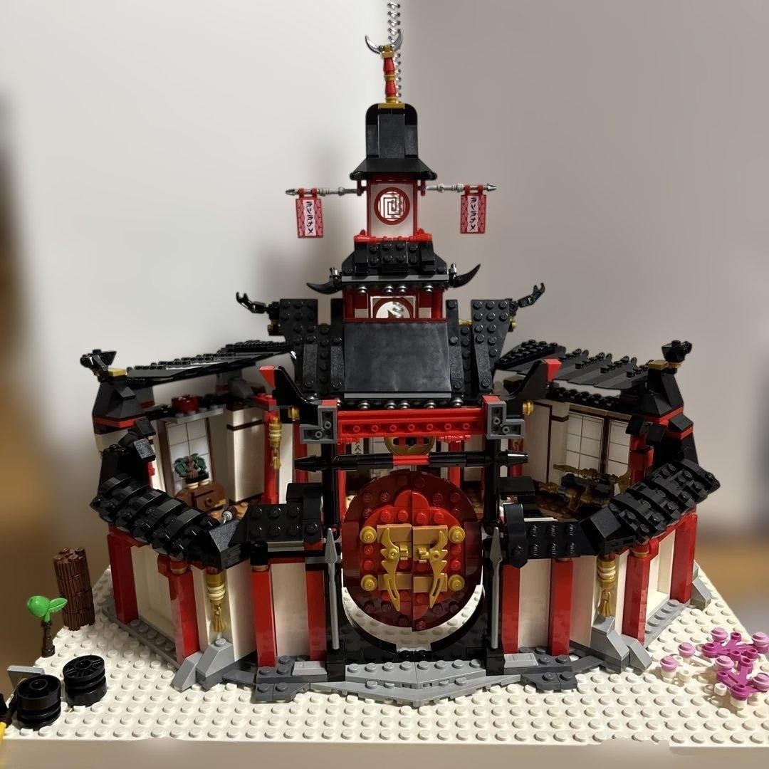 LEGO NINJAGO Legacy Monastery of Spinjitzu 70670 In 2019 Used W