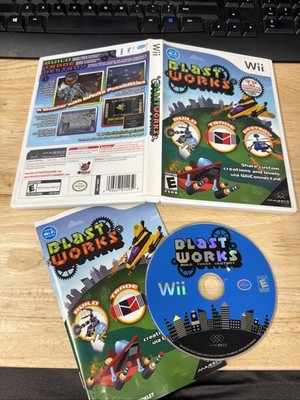 Blast Works Build Trade Destroy Standard (Wii Wii)  Complete TESTED & WORKING
