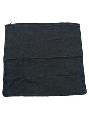 IKEA Housse de Coussin Déco 50x50 cm Noir Coton - Photo 1/2