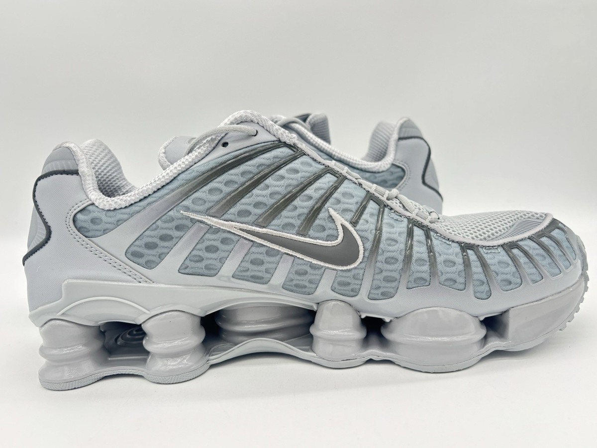 Size 13 - Nike Shox TL Wolf Grey Iron Grey AV3595-015 No Box Lid