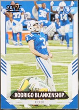 2021 Score #171 Rodrigo Blankenship Football PR