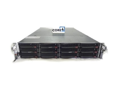 SUPERMICRO 620C-TN12R 12x3.5in 4x GPU CAPABLE X12DDW-A6 2U RACKMOUNT SERVER (See
