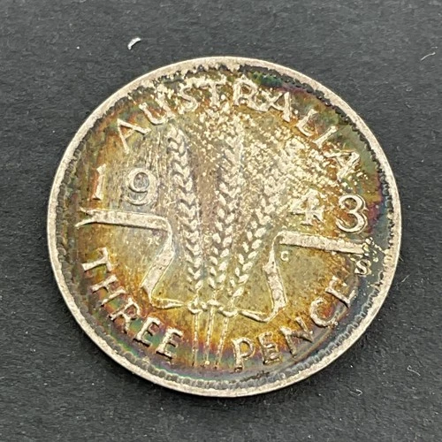 1943 George VI Silver Threepence — photo from the most recent tracked eBay sale