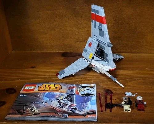 LEGO Star Wars 75081 T-16 Skyhopper Set Complete w/ Instruction Manual