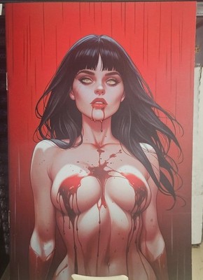 Keys Comics #2 Pin-Up Gallery Comic Book Vampirella Cover 