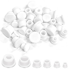 30Pcs Salt and Pepper Stoppers Plugs, 6 Sizes of Silicone Plugs, Replacement Fle