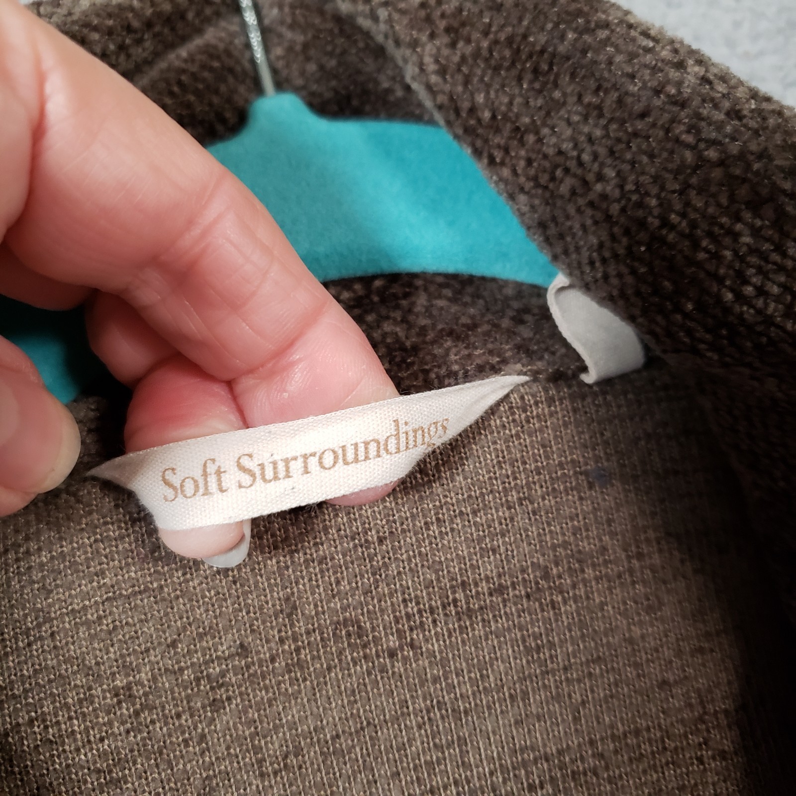 Soft Surroundings Snap Button Pull Over Sweater W… - image 5