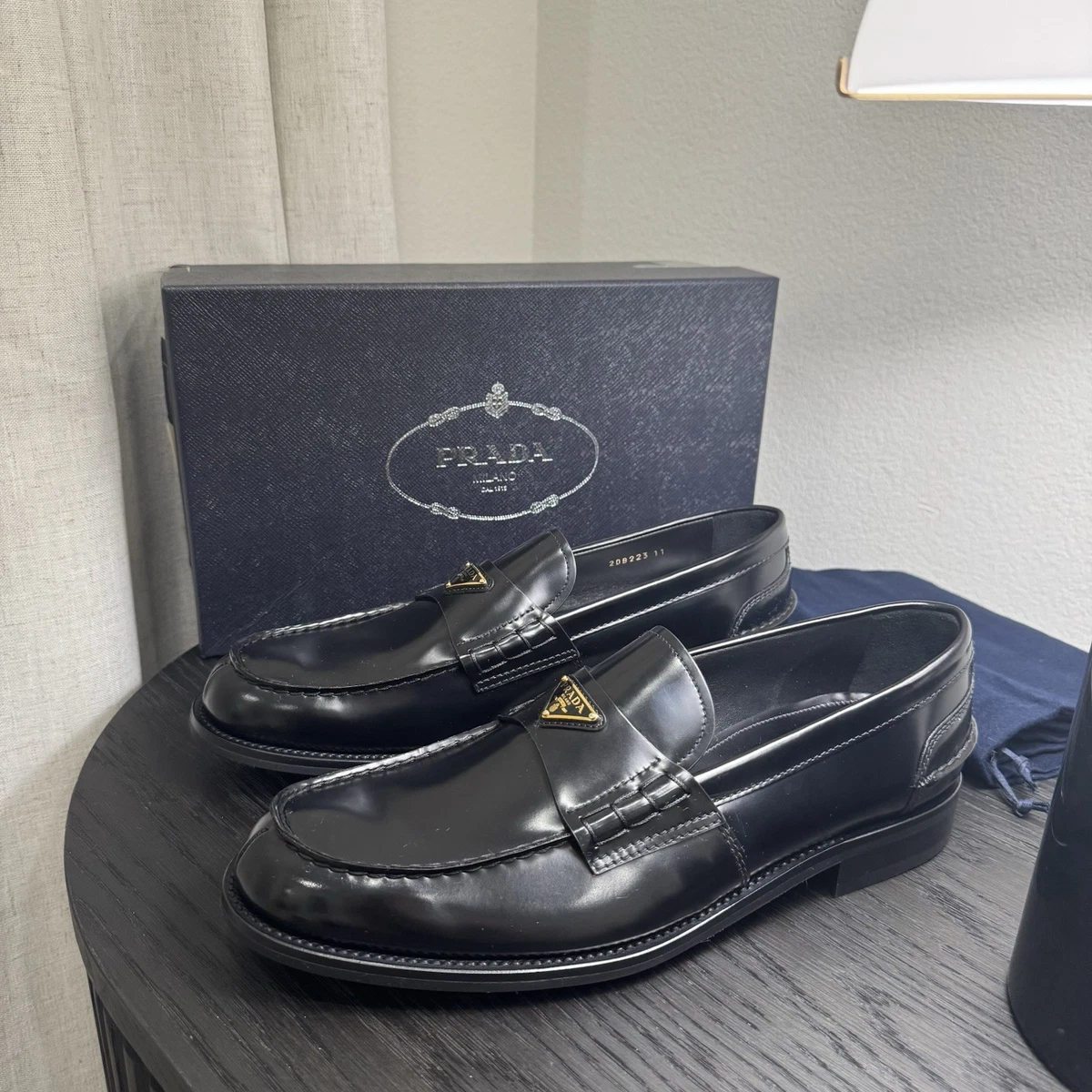 mens prada loafers products for sale | eBay