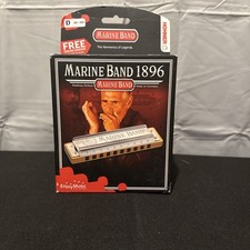 HOHNER MARINE BAND 1896BX-G HARMONICA KEY OF G or Ab HARP New  Sealed. J499