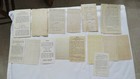Holy Cards, Catholic, Vintage, 11 in French, 3 in English, 3 Blank — photo 2