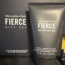 Abercrombie & Fitch FIERCE Body Wash 4,2 once 125 ml profumo Colonia nuovo senza scatola