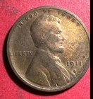 1911S US LINCOLN Cent! "San Francisco" Mint! Semi Key Date! Good Details! Coin!