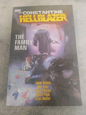 John Constantine, Hellblazer: the Family Man TPB  1ST PRINTING VHTF 