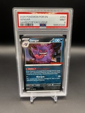 Gengar (Cosmos Holo) Pokemon Gamestop Exclusive Promo 050/088 PSA 9 MINT