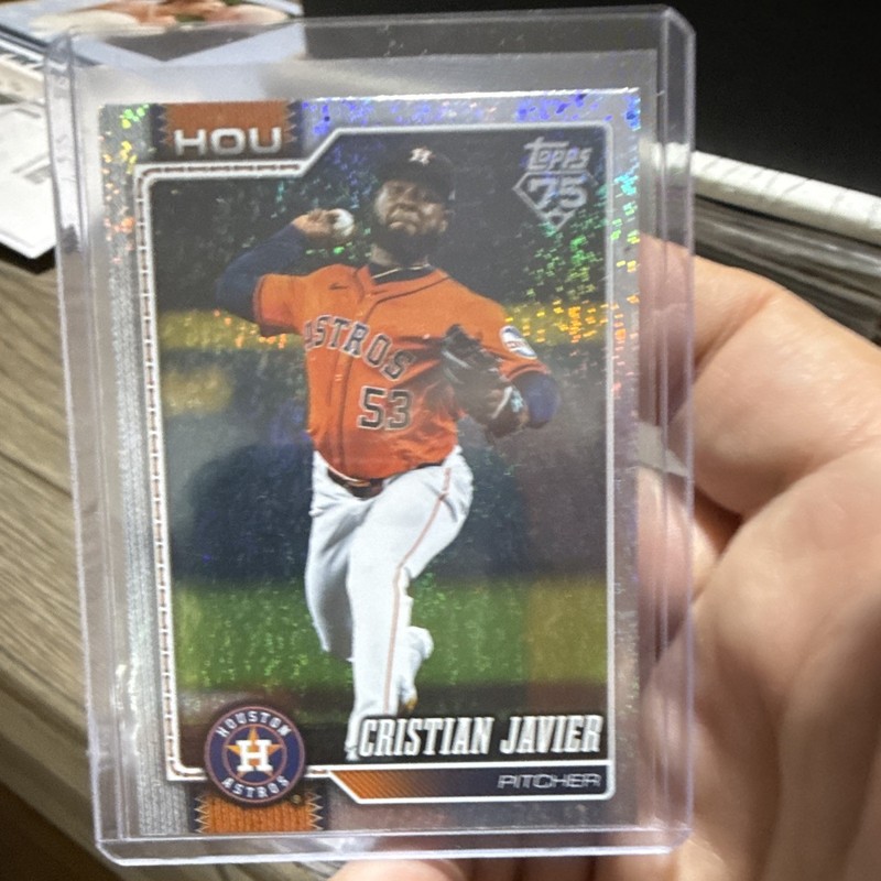 Topps 2026 series 2 Cristian Javier Houston Astros #HOU Parallel/Variety