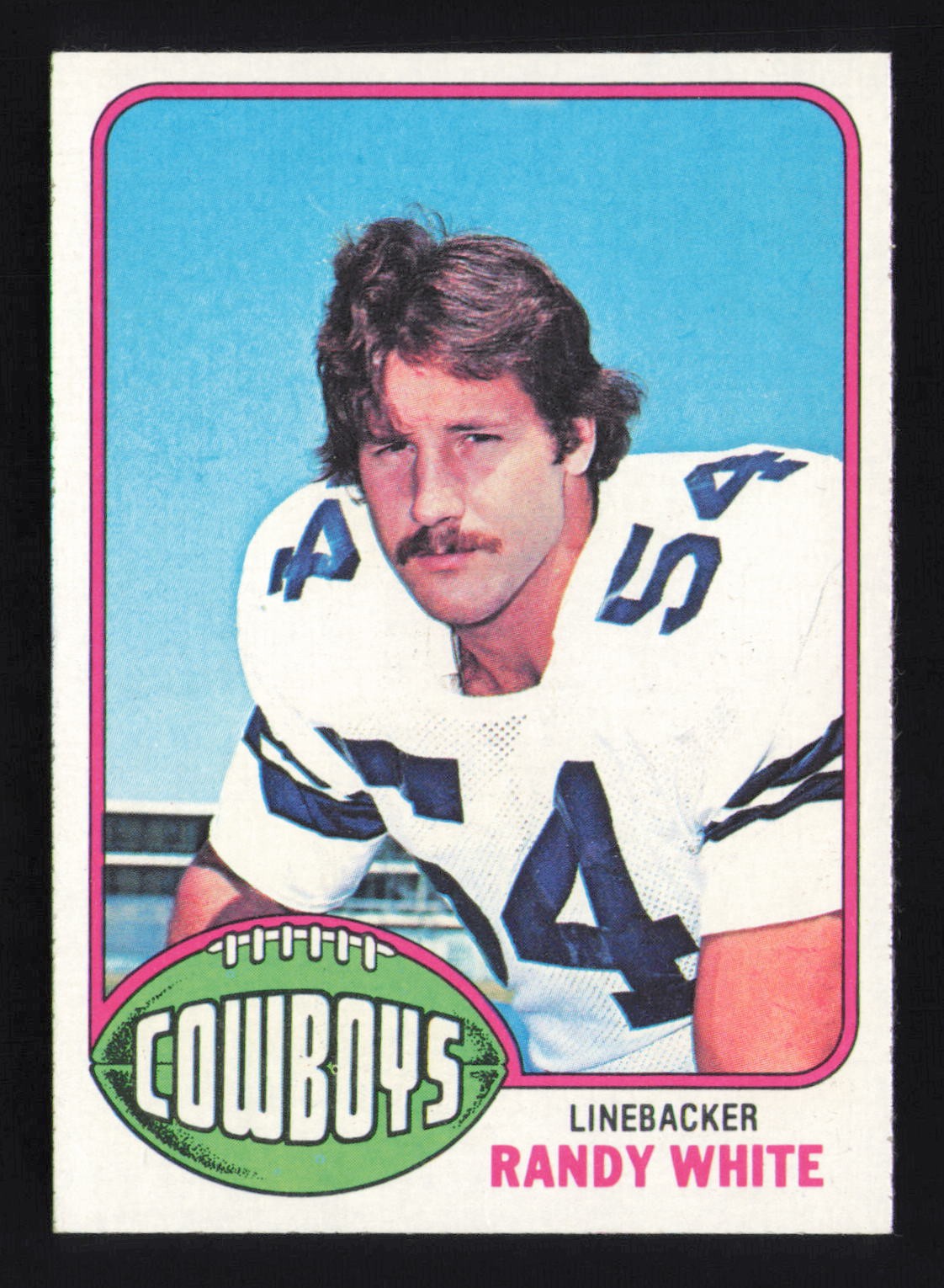 Randy White 1976 Topps #158 RC Dallas Cowboys