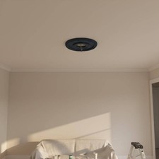 Ceiling Ornamental Disc Concentric Rings Chandelier Plate Molded