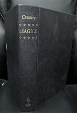 MAGICK By Aleister Crowley (Hardcover) NO DJ