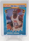 Michael Jordan 1990 Fleer Basketball '90 All-Stars Card #5 Chicago Bulls