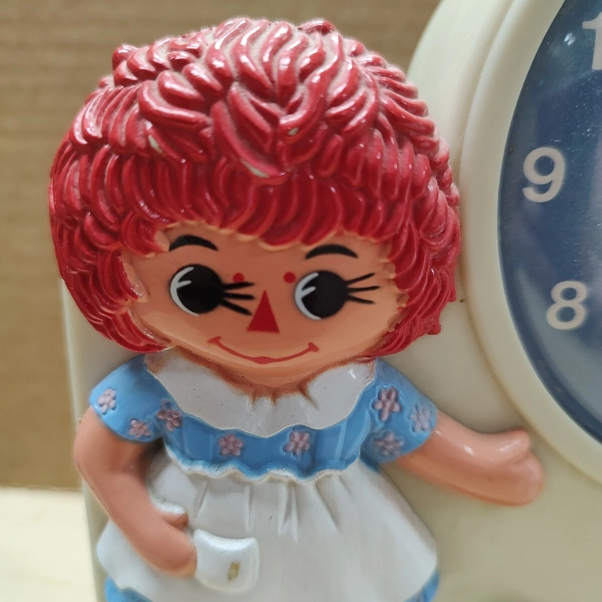Raggedy ann and andy talking alarm clock sale