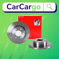 Brembo Solid Rear Brake Discs Pair Iveco Daily 35S14, 35S14 /P 2006-2011 296 mm