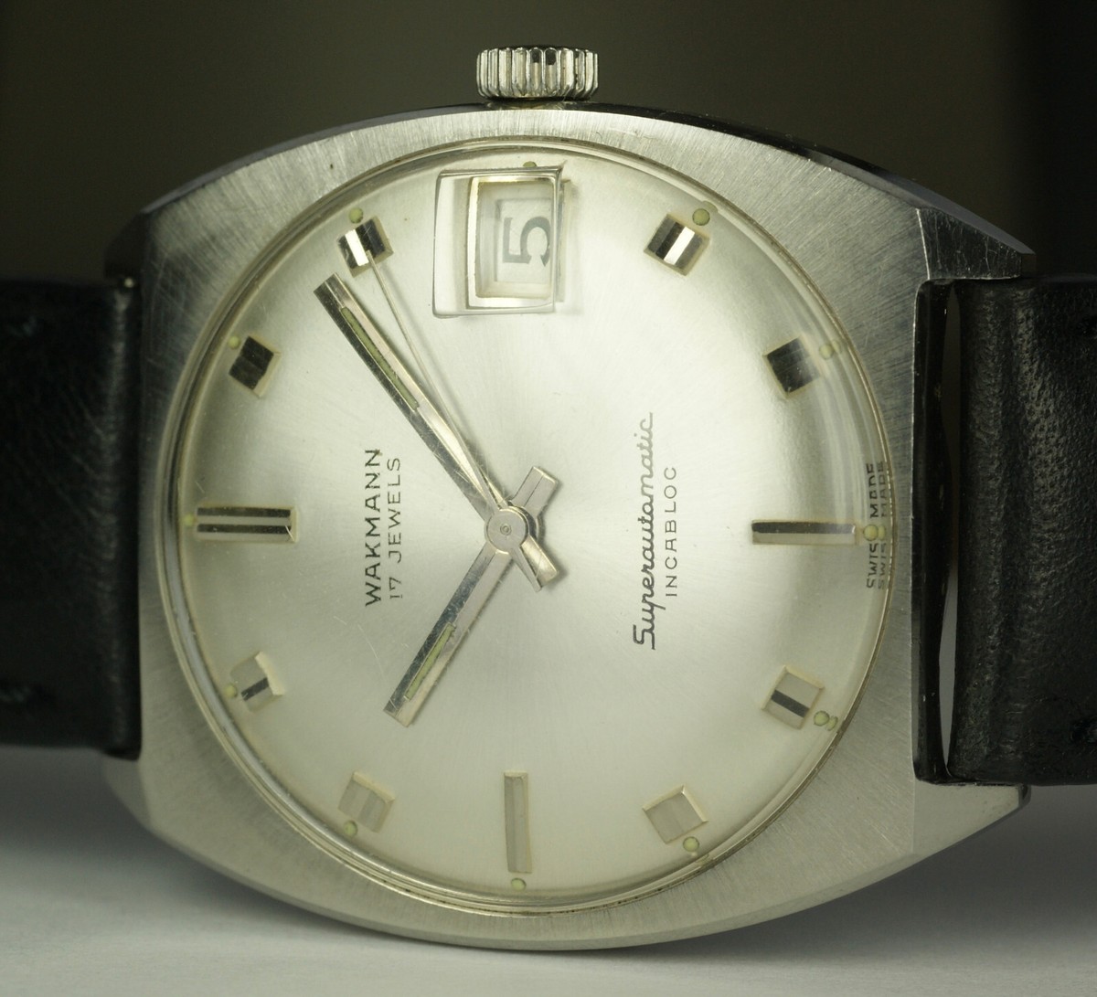 ＊WAKMANN SUPER AUTOMATIC Vintage 70's WAKMANN SUPER AUTOMATIC Vintage 70's Vintage 1970s Wakmann Day