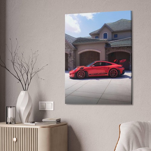 Porsche 911 GT3 RS High Resolution Museum Quality Vertical Canvas Print #006 - Picture 3 of 10