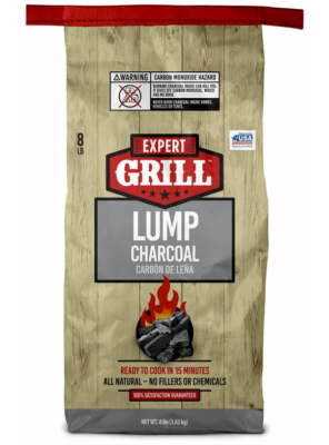 Expert Grill All-Natural Lump Charcoal New Bag, 8 lbs.
