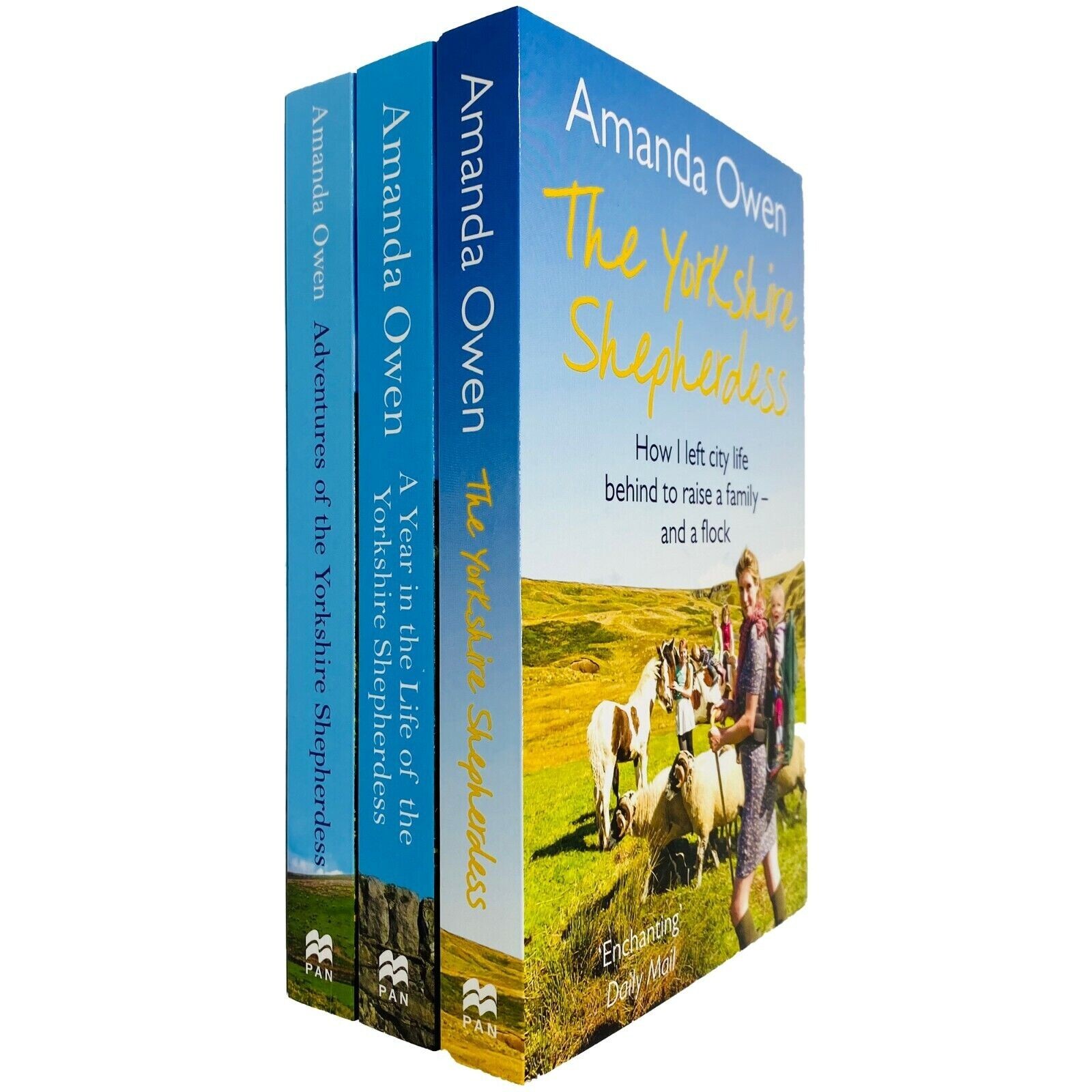 Amanda Owen ,The Yorkshire Shepherdess Series 3 Books Collection Set