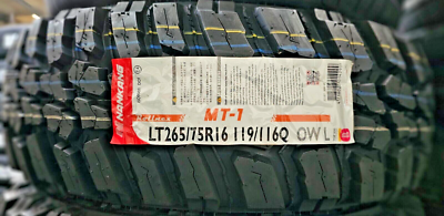 NEW NANKANG MT-1 265/75/16 265 75R16 119/116Q EXTREME MUD TERRAIN