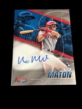 2021 Bowman's Best - Best of 2021 Autographs Nick Maton #B21-NM (AU, RC)