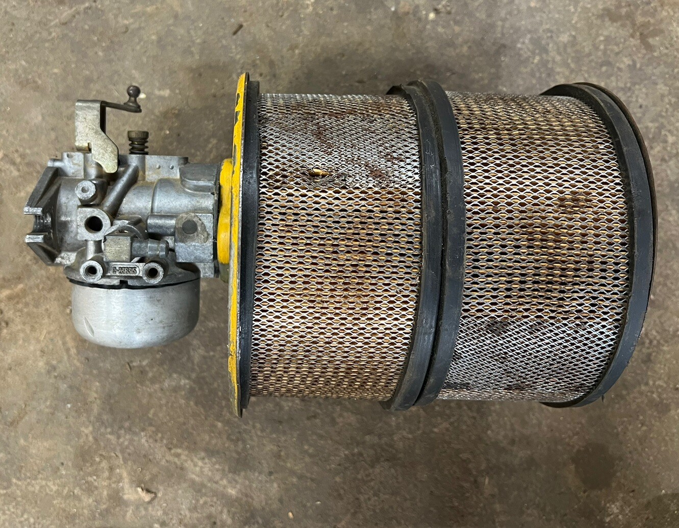 Kohler K241 Carburetor w/ Dual Air Filters Garden Tractor Pulling eBay